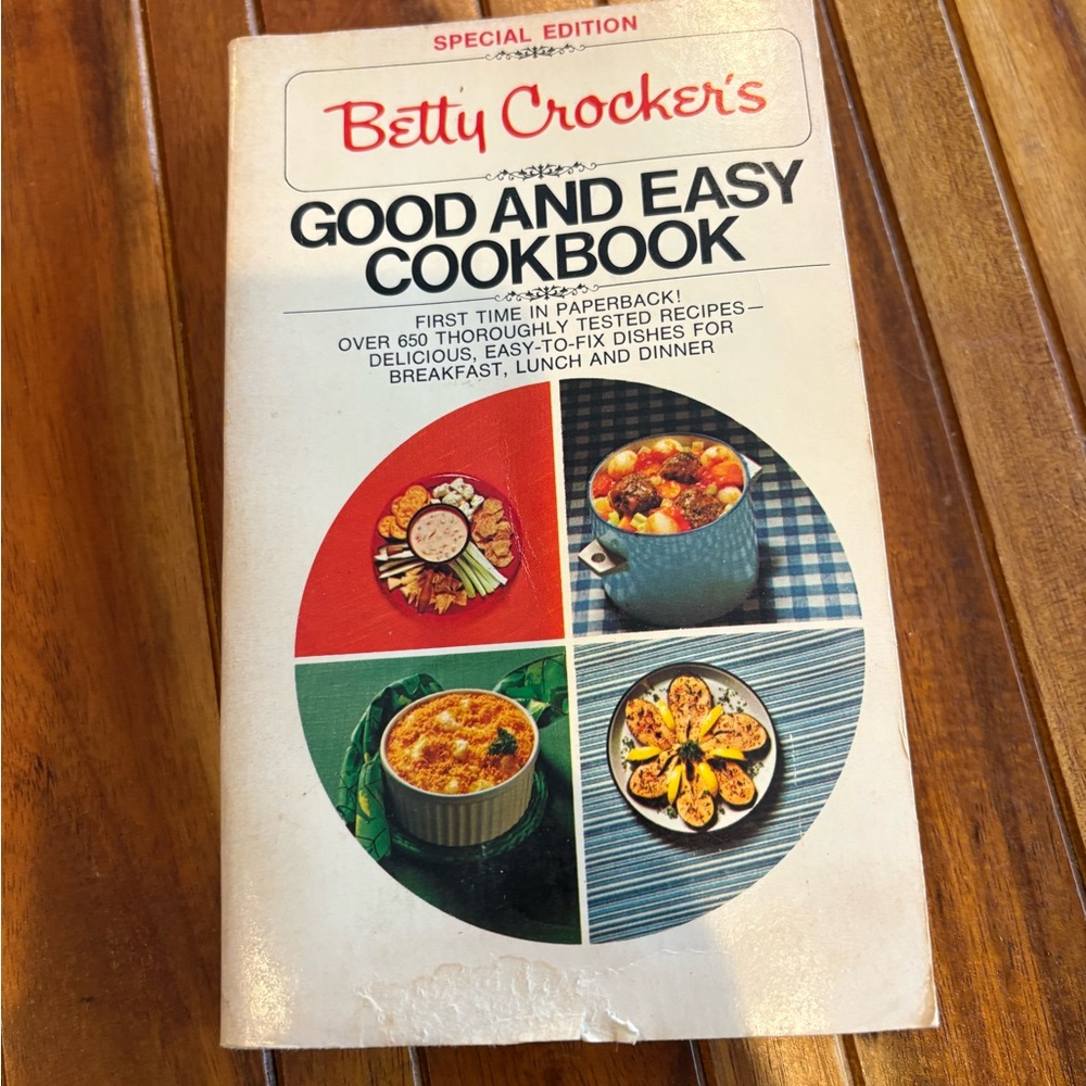 Betty Vintage Good and Easy Cookbook Special Edition